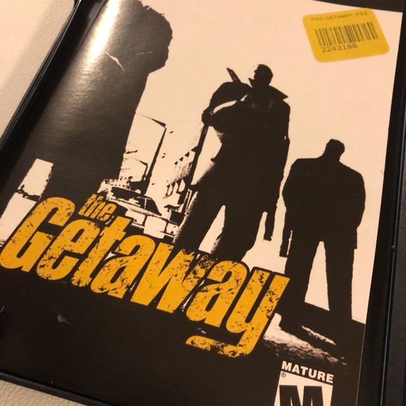 the Getaway (Sony PlayStation 2, 2003) - Complete with manual/poster - Picture 5 of 7